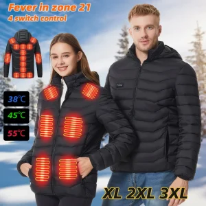 Heating Jackets Smart Thermostat  USB charging